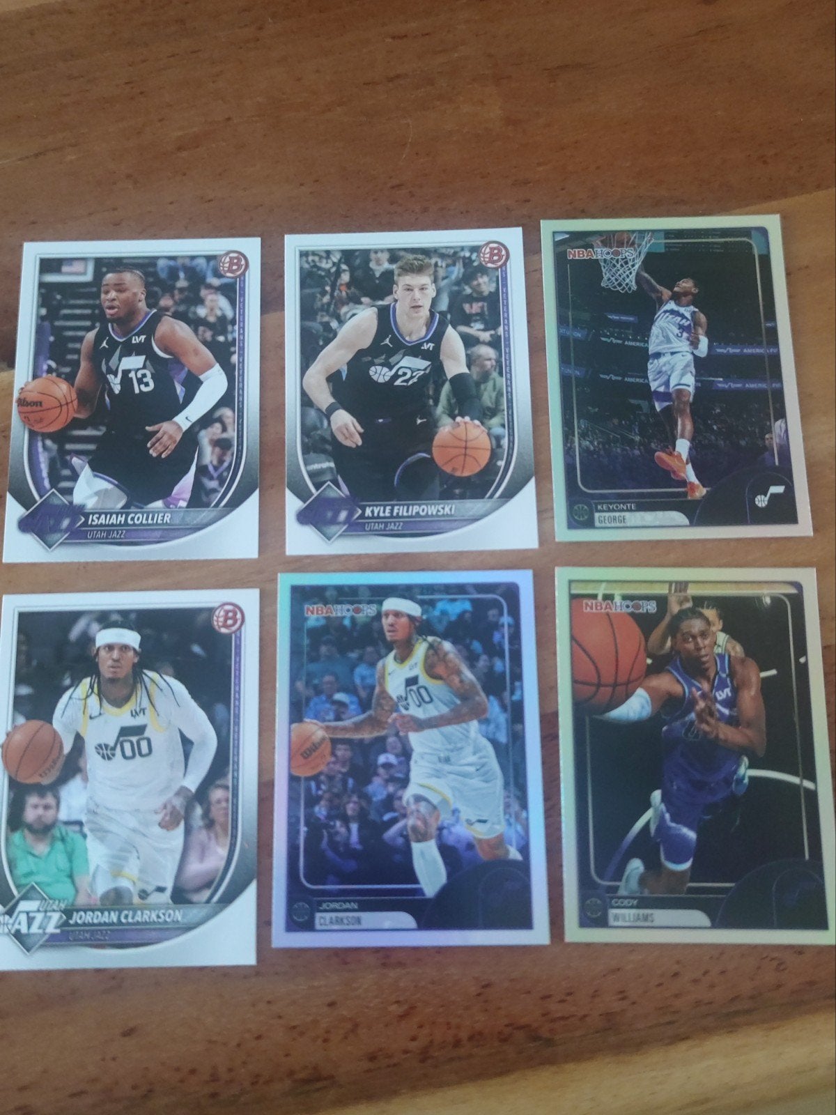 Utah Jazz Spelerskaarten - NBA Basketball, Verzamelen, Sportartikelen en Voetbal, Zo goed als nieuw, Spelerskaart, Overige sporten