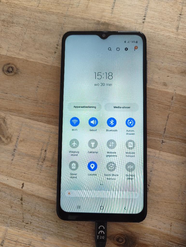 Samsung A12, Telecommunicatie, Mobiele telefoons | Samsung, Blauw, Touchscreen, Ophalen of Verzenden, Zo goed als nieuw