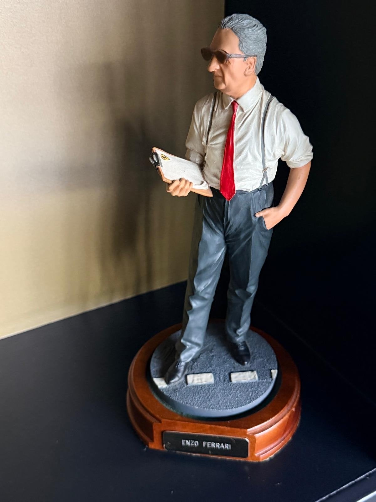 Enzo Ferrari Beeldje - Uniek Verzamelobject, Ophalen of Verzenden, Zo goed als nieuw