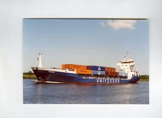 scheepvaart-foto-fenja 2x, Ophalen of Verzenden, Zo goed als nieuw, Motorboot, Boek of Tijdschrift