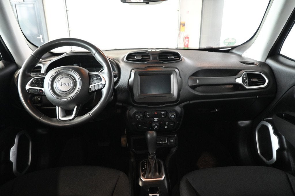 Jeep Renegade 1.3T DDCT Limited Automaat Clima Carplay Cruis, Stof, Gebruikt, 4 cilinders, Zwart