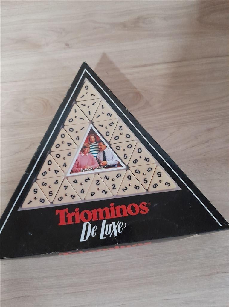 Triominos de luxe - s1498, Verzenden, Zo goed als nieuw
