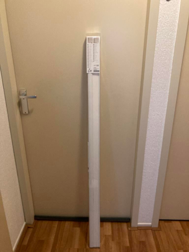 Nieuw IKEA HOPPVALS rolgordijn, wit, 100x155 cm, Huis en Inrichting, Stoffering | Gordijnen en Lamellen, Wit, Nieuw, 150 tot 200 cm