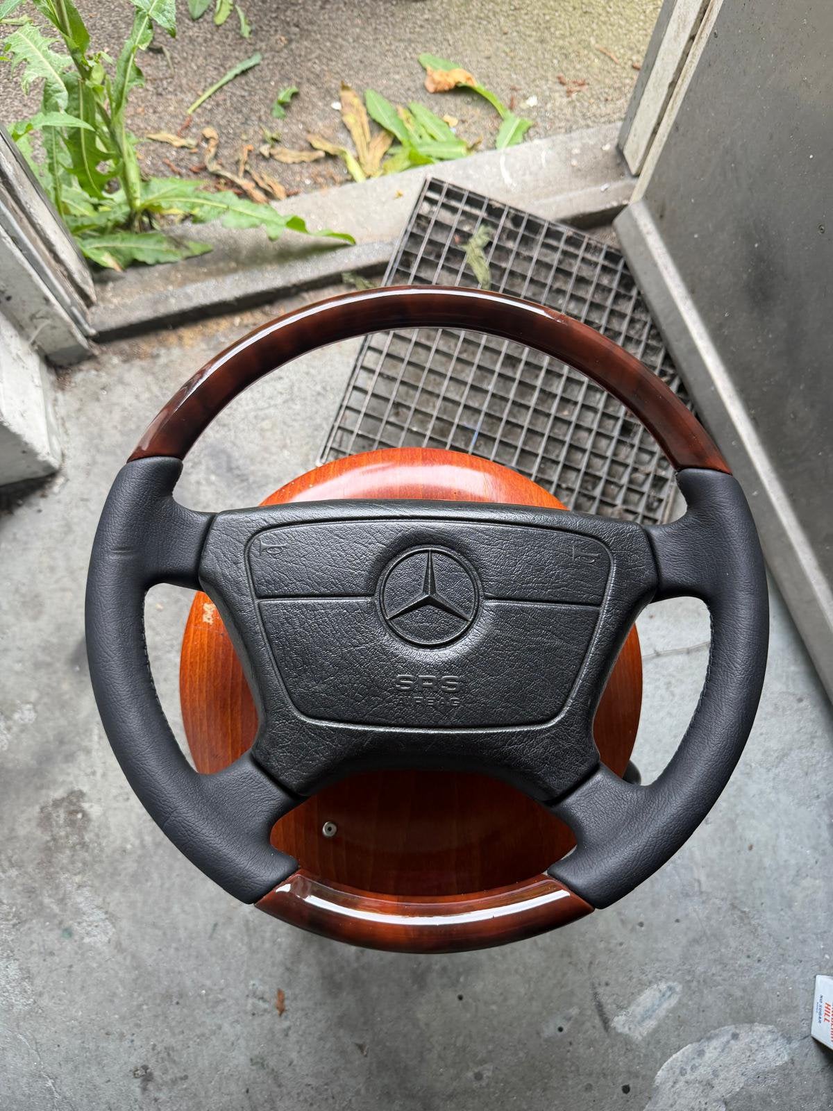 Mercedes houtenstuur W123 w124 w201 w202 w129 w126, Auto-onderdelen, Ophalen of Verzenden