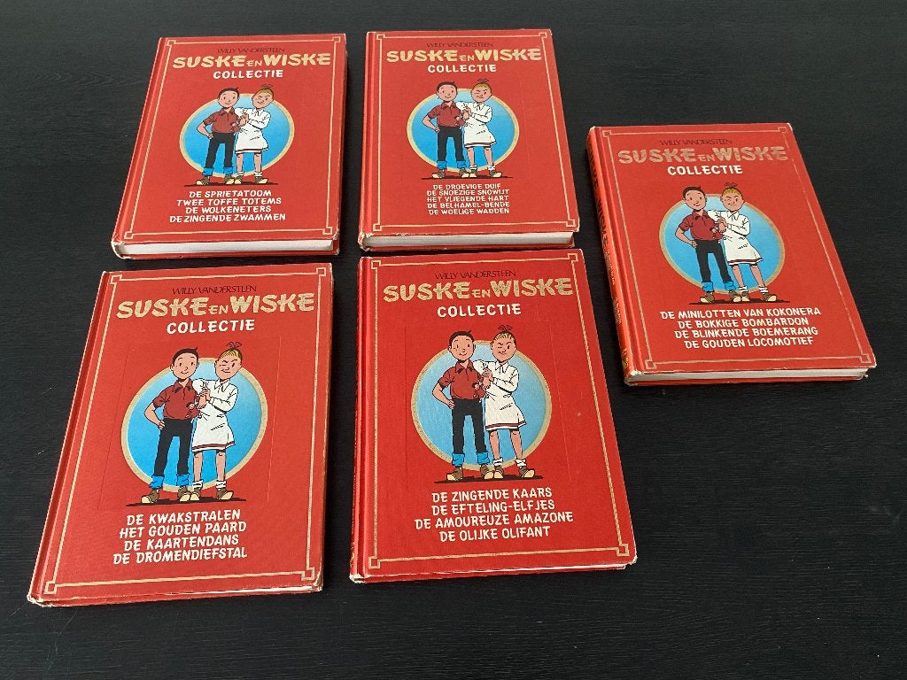 Suske en Wiske collectie 5 boeken, Boeken, Meerdere stripboeken, Ophalen of Verzenden, Gelezen, Willy Vandersteen
