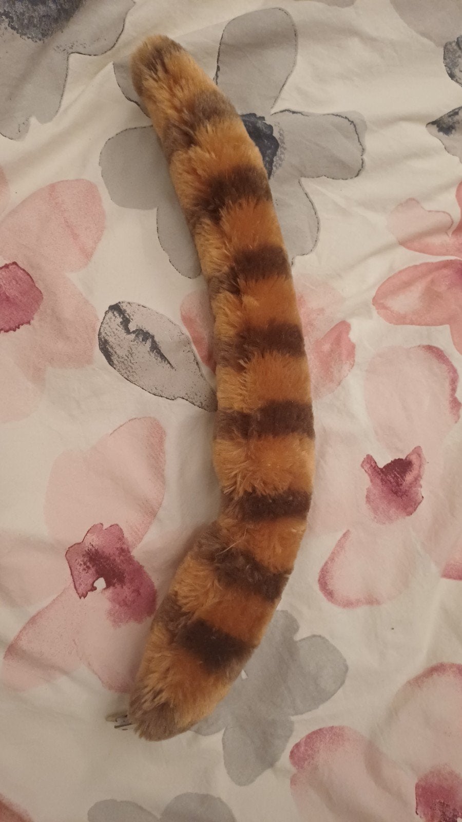 sexy staartje met klipje, rode panda, nieuw, Verzenden, Nieuw