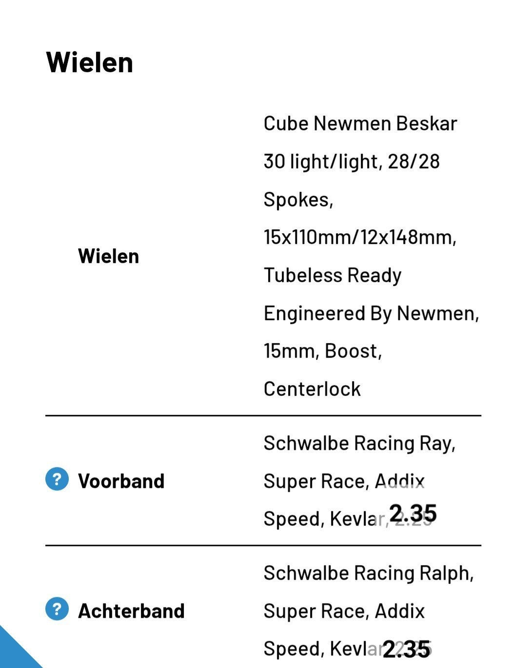 Foto 16 van Cube Reaction C62 Race/Pro XL mountainbike