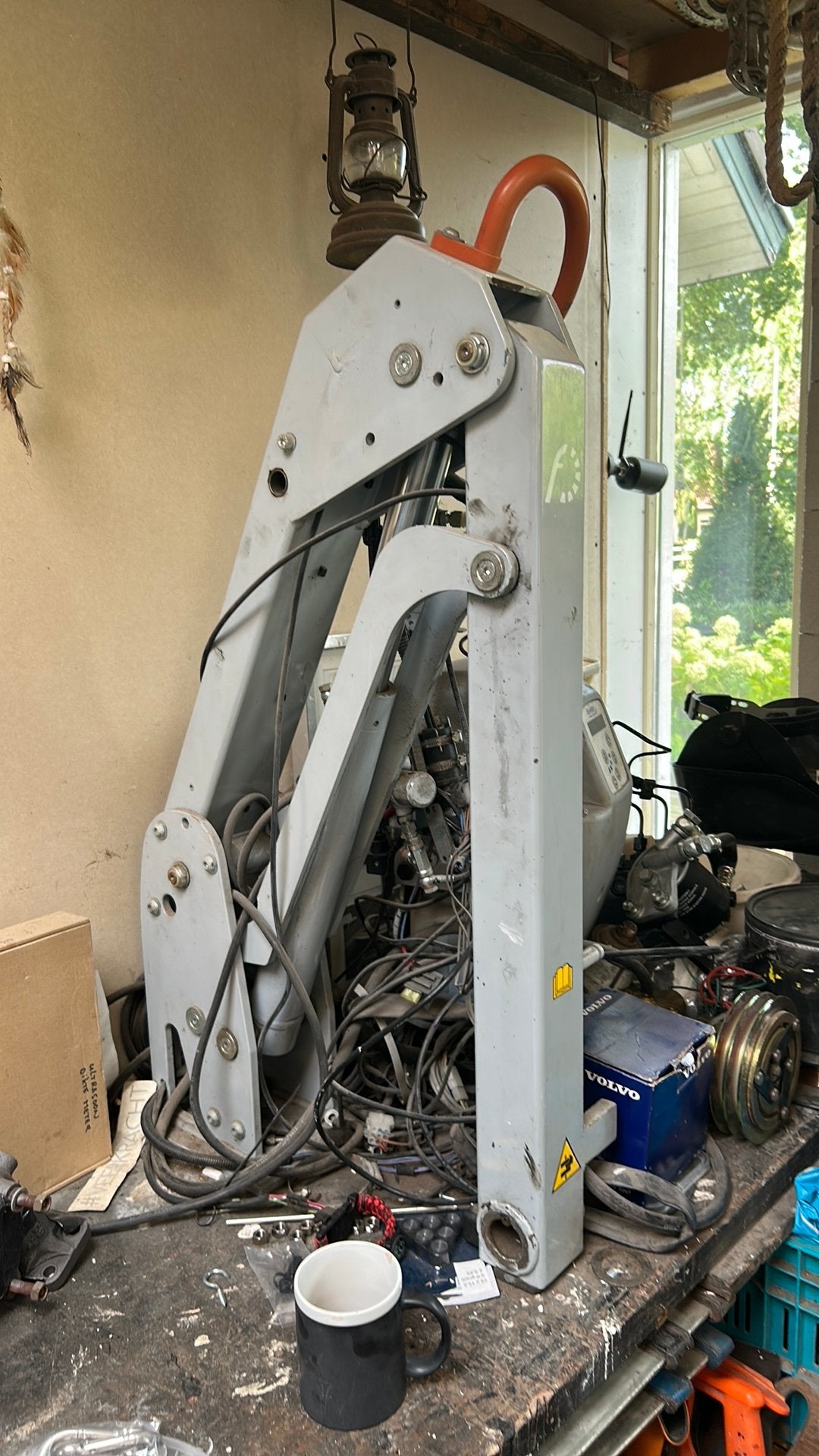 hydraulische kraantje davits rolstoellift fiorella, Watersport en Boten, Ophalen