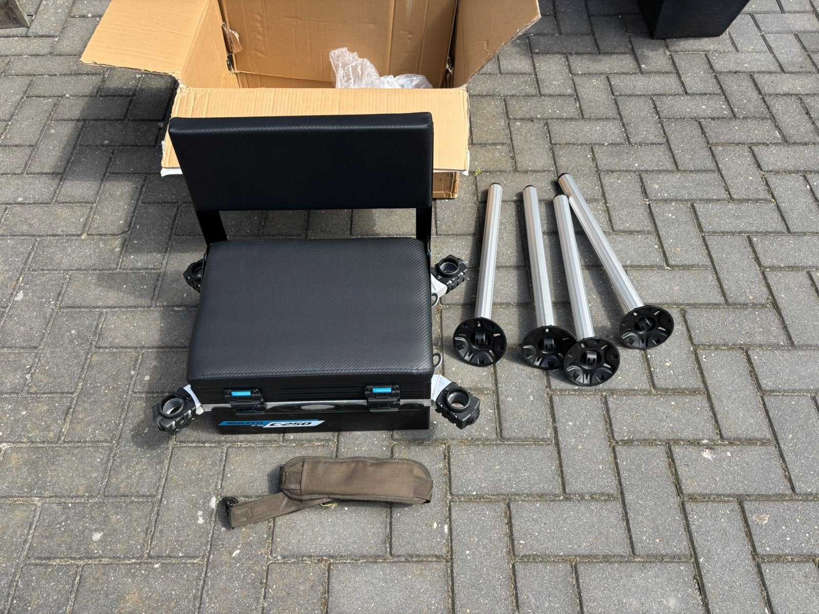 Nieuwe cresta solith 250 seatbox / viskist, Ophalen of Verzenden, Nieuw, Overige typen
