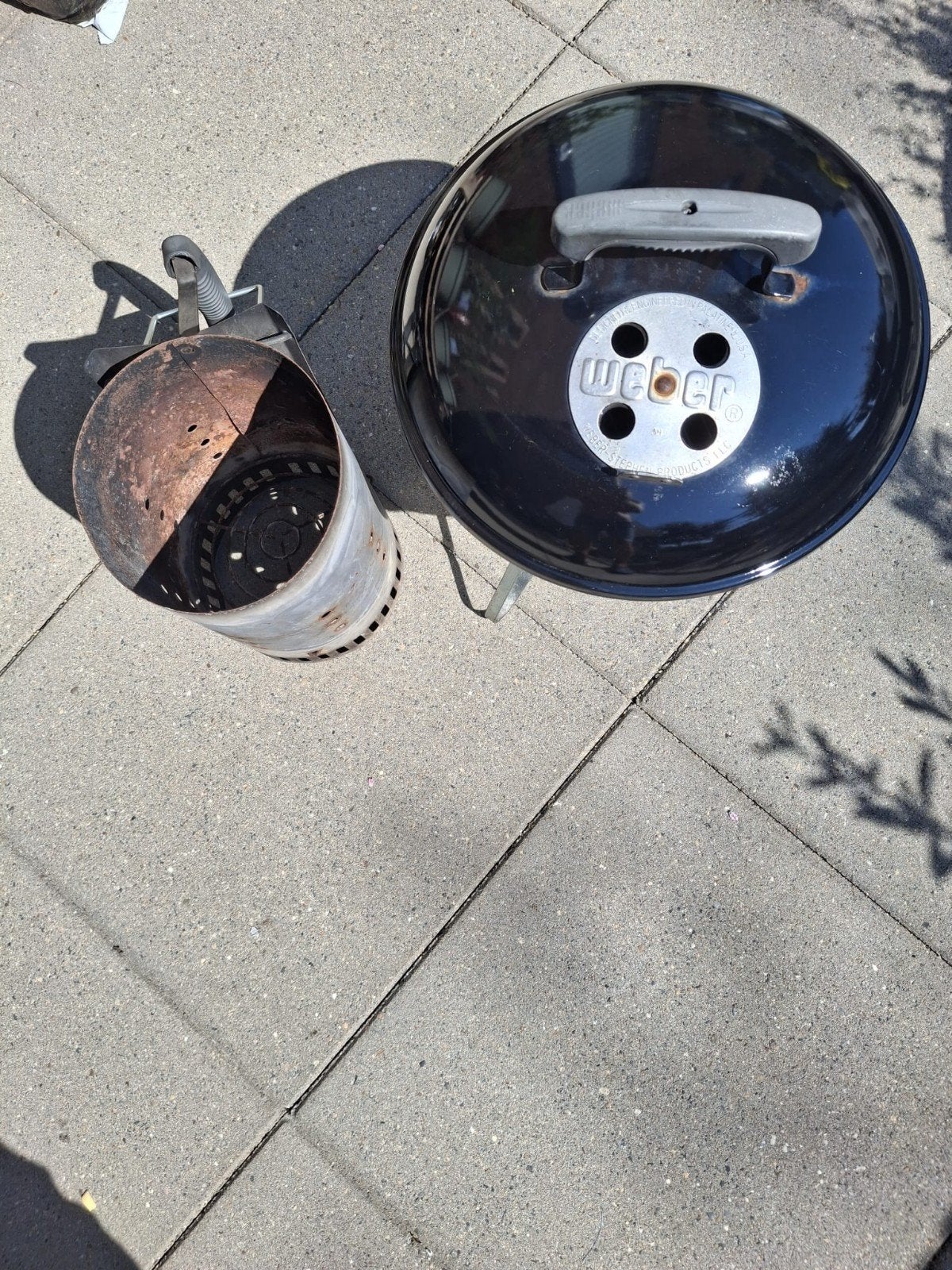 Weber Smokey Joe Premium Houtskoolbarbecue, Ophalen of Verzenden, Gebruikt, Weber