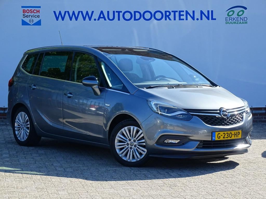 Opel Zafira Tourer 1.4 Innovation 7p.|Pano|Trekhaak|All Seas, Auto's, Gebruikt, 4 cilinders, Bedrijf, 1364 cc