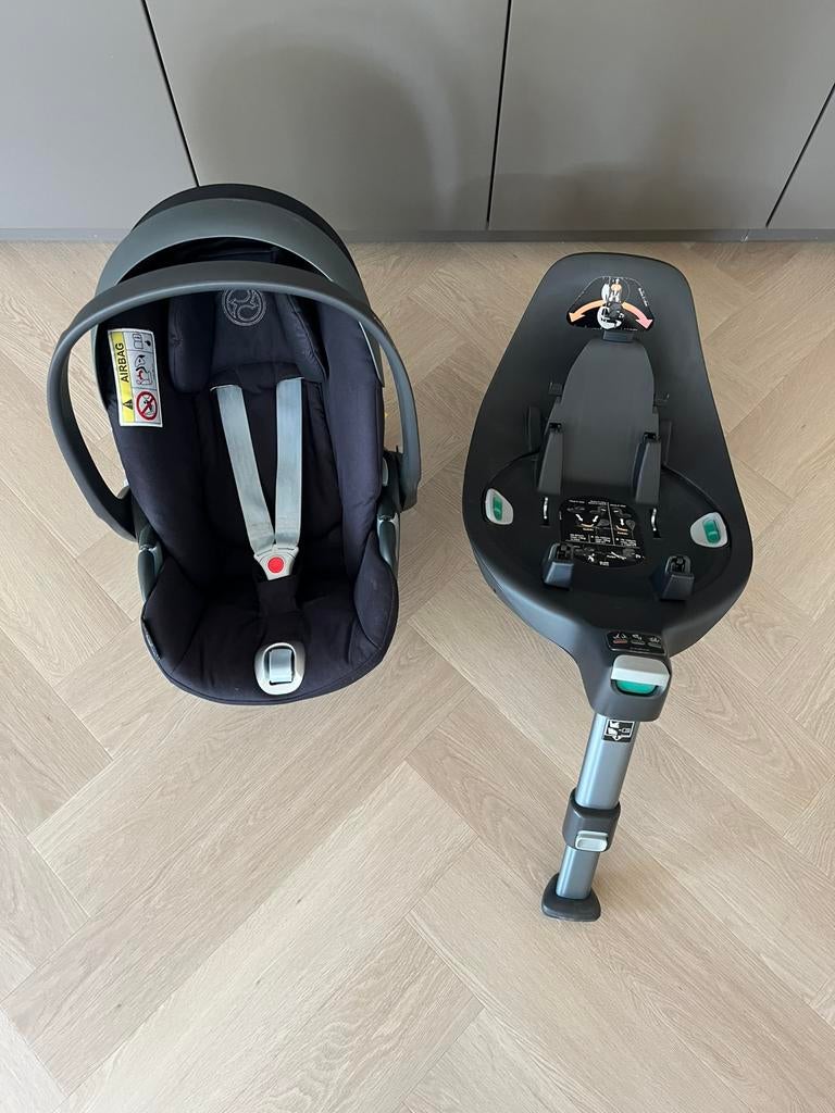 Cybex Cloud Z en Base Z met Isofix, Kinderen en Baby's, Autostoeltjes, Gebruikt, Overige merken, 0 t/m 13 kg, Isofix, Verstelbare rugleuning
