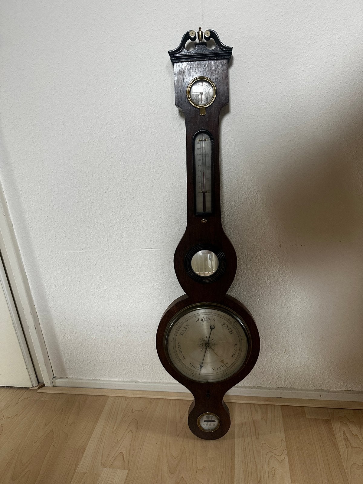 Antieke Barometer J. Sonoguin Pumpsaint, Ophalen, Gebruikt, Barometer