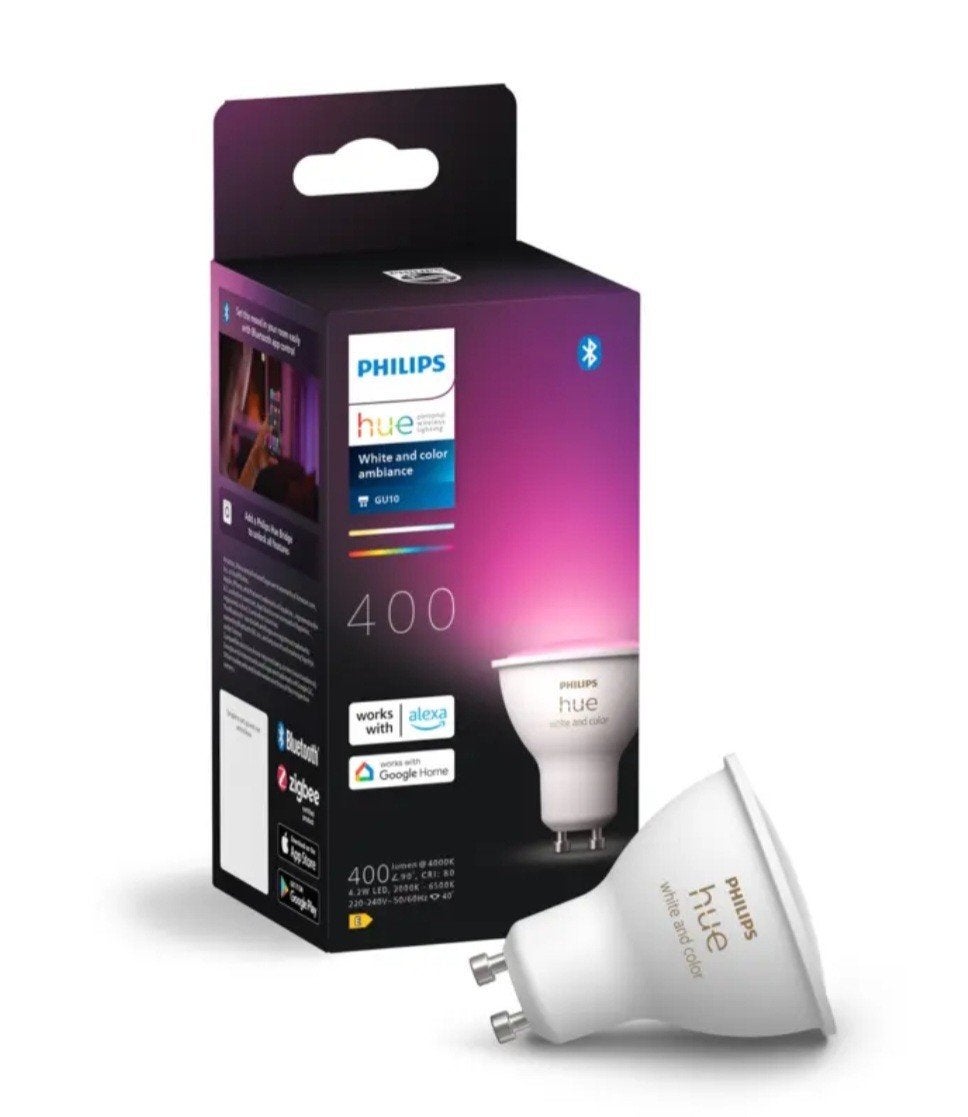 Philips Hue GU10 White and Color Ambiance LED Lamp, Ophalen of Verzenden, Nieuw, Modern