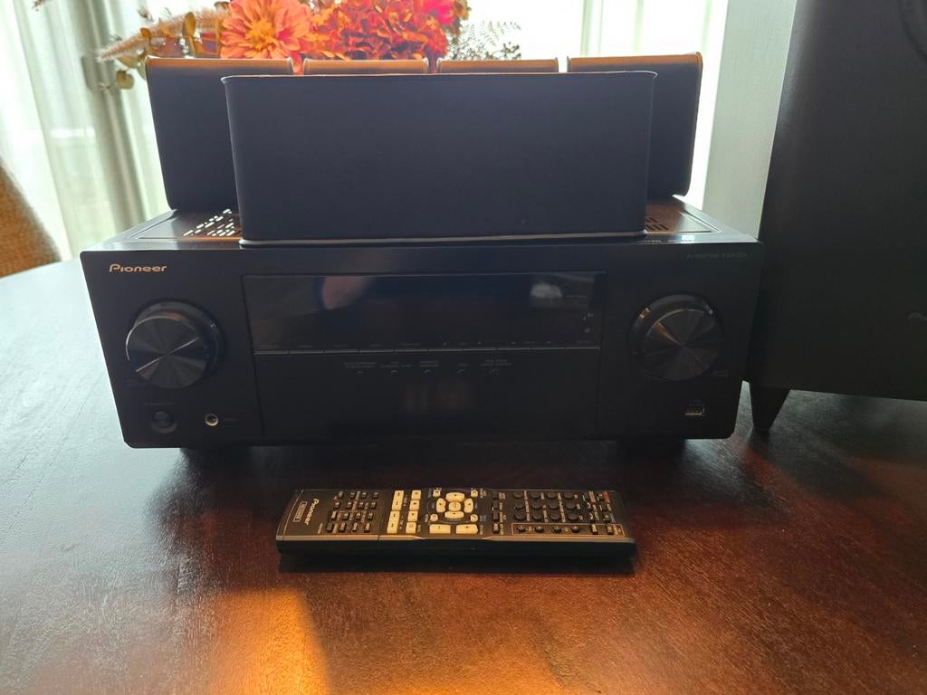 Pioneer VSX-324-K-P versterker met 5.1 speakersysteem, Audio, Tv en Foto, Home Cinema-sets, Gebruikt, Overige spelers, 5.1-systeem