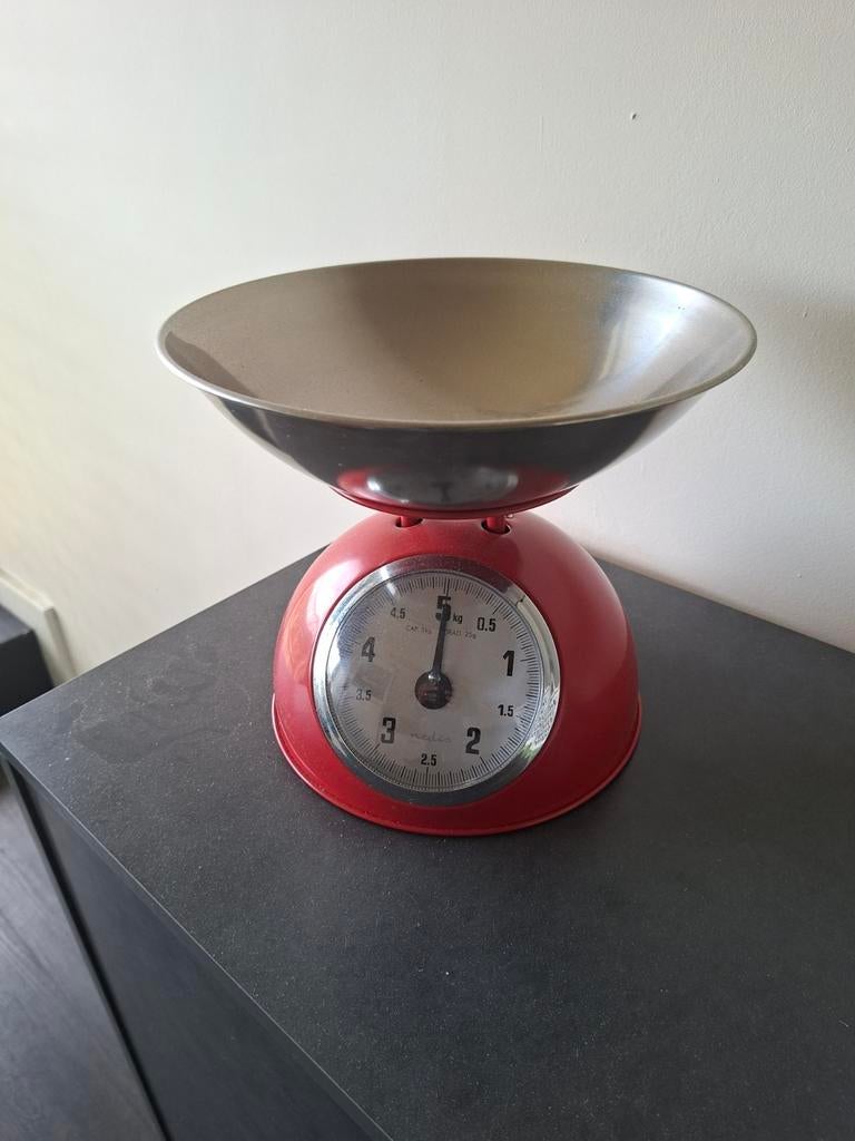 Leuke retro weegschaal, Witgoed en Apparatuur, Weegschalen, Ophalen, 1 tot 500 gram, Keukenweegschaal, Minder dan 10 kg
