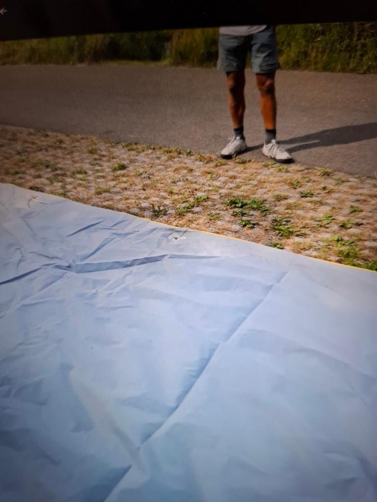 Luifel  voor kleine caravan., Ophalen of Verzenden