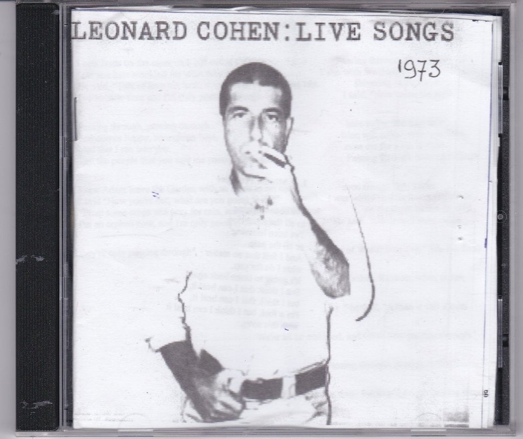 CD LEONARD COHEN LIVE SONGS, Ophalen of Verzenden, Gebruikt, Singer-songwriter