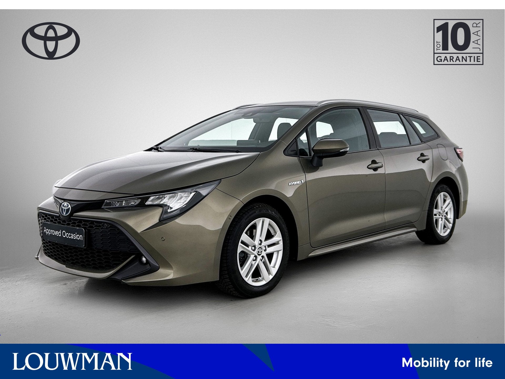 Toyota Corolla Touring Sports 1.8 Hybrid Active | Parkeersen, Gebruikt, 4 cilinders, Corolla, Grijs