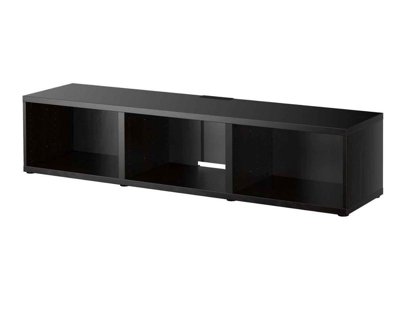 Tv meubel zwart, Ophalen, 100 tot 150 cm, 50 tot 100 cm, Zo goed als nieuw