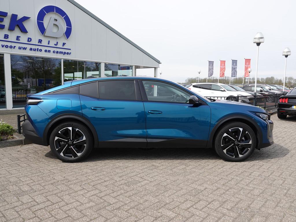Peugeot 408 1.2 Hybrid 145 e-DCS6 Allure H-LEER | KEYLESS |, Auto's, Gebruikt, Euro 6, 1199 cc, Blauw