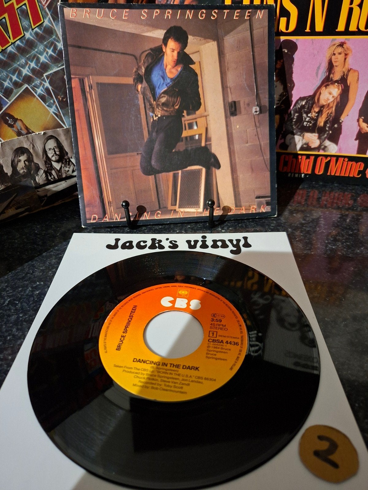 Bruce Springsteen - Dancing in the Dark (Single)1984/2, Ophalen of Verzenden, Zo goed als nieuw, 7 inch