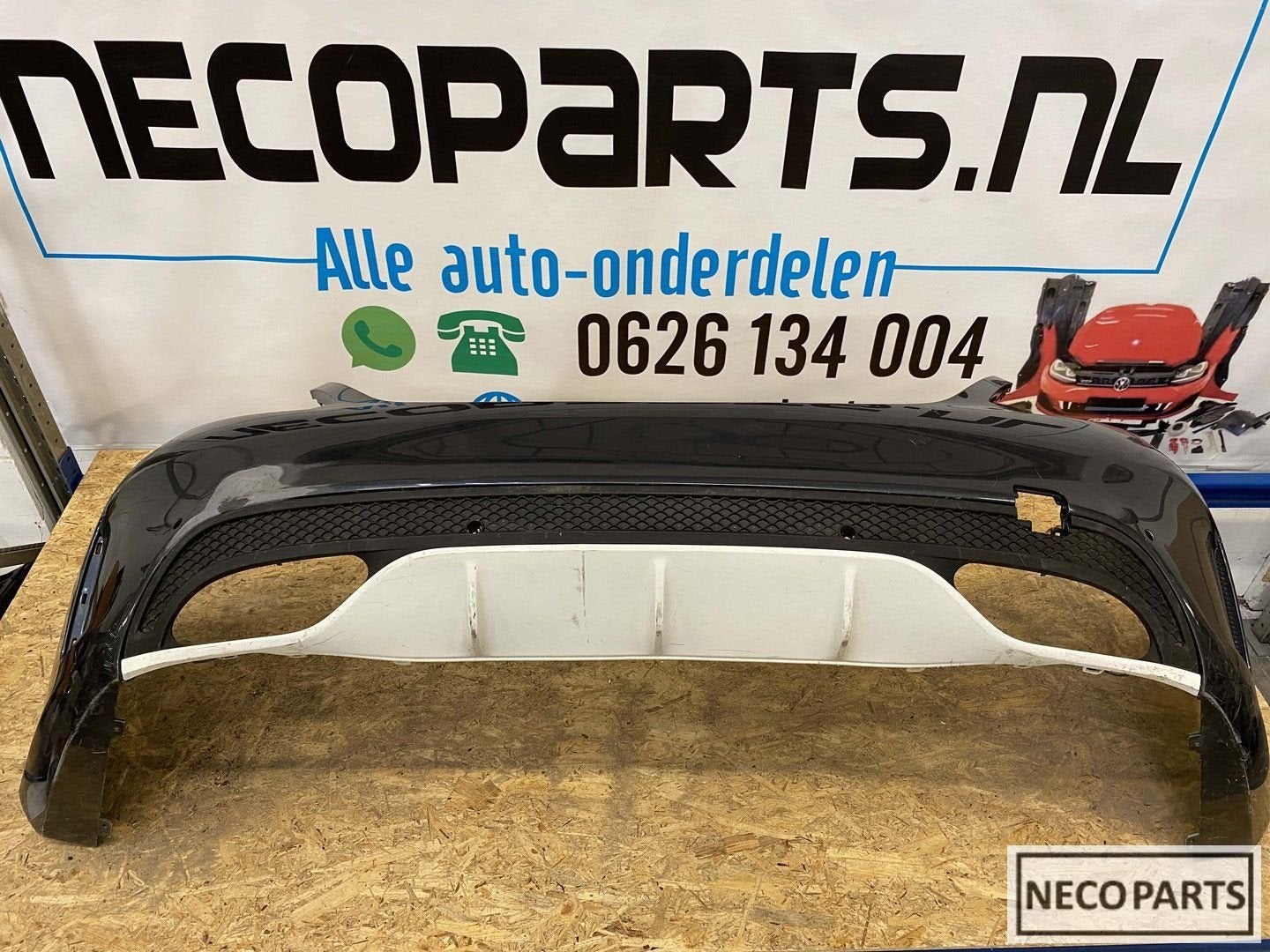 C klasse W205 Amg achterbumper limousine sedan, Gebruikt, -, Ophalen of Verzenden, Achter