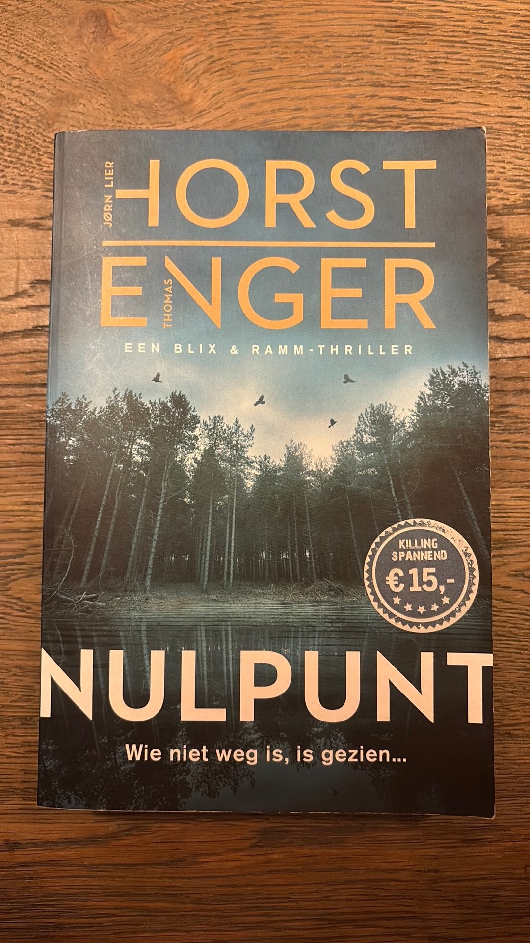 Thomas Enger - Nulpunt, Ophalen of Verzenden, Zo goed als nieuw, Thomas Enger; Jørn Lier Horst