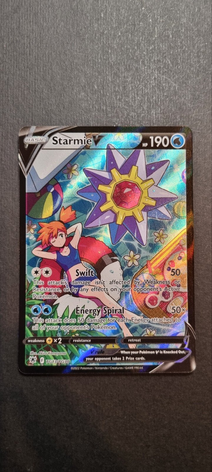 Starmie V ASR TG13, Hobby en Vrije tijd, Ophalen of Verzenden, Zo goed als nieuw