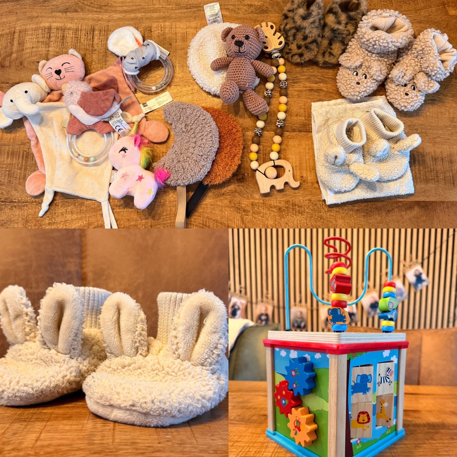 Baby speelgoed en slofjes pakket, Ophalen, Gebruikt, Overige typen, Met geluid