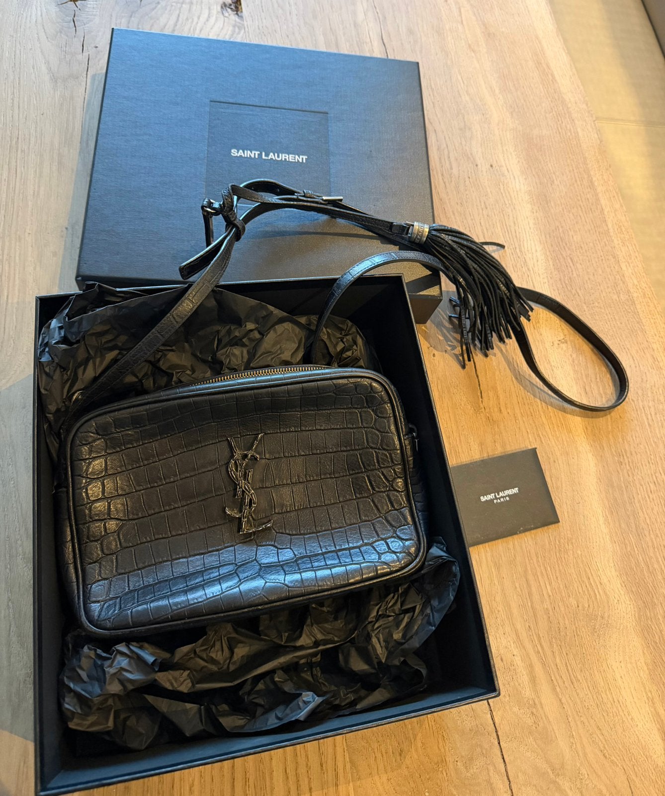 Ysl dames tas, Ophalen, Zo goed als nieuw, Zwart, Handtas