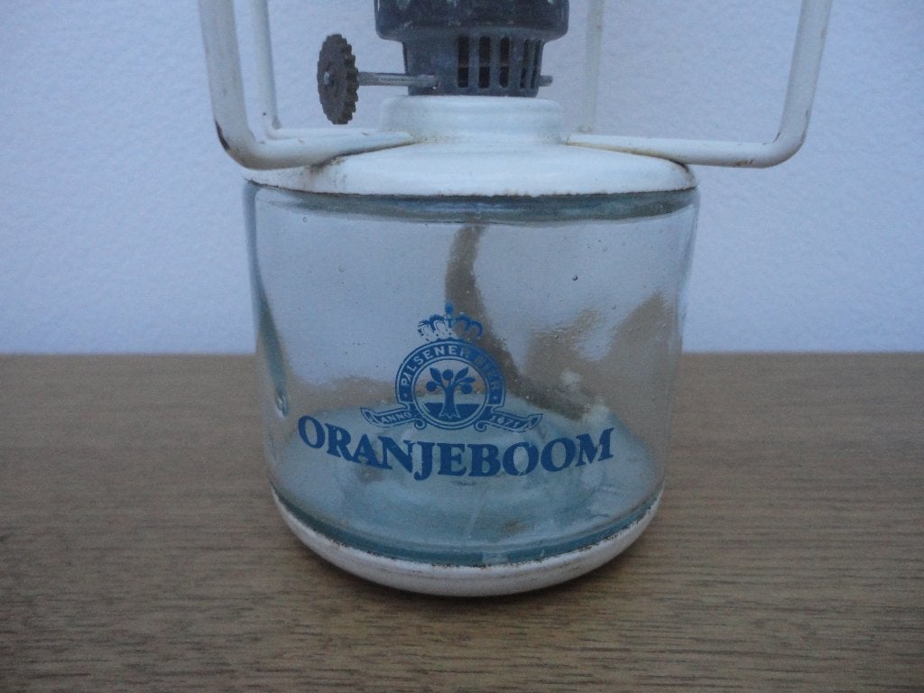 Apart uniek olielampje reclamevoorwerp Oranjeboom bier, Ophalen of Verzenden, Gebruikt, Gebruiksvoorwerp