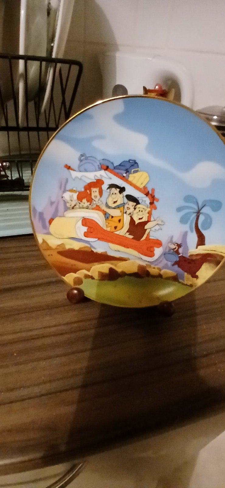 Franklin Mint Flintstones Decoratieve Plaat - imited Edition, Ophalen
