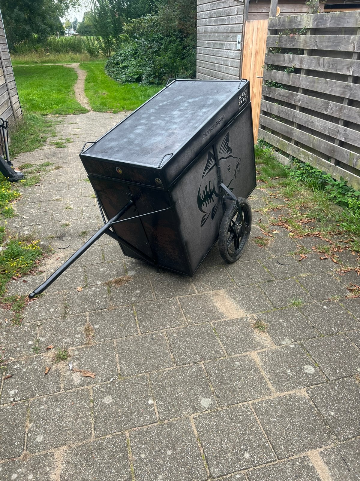 Fiets of scooter kar., Ophalen, Gebruikt