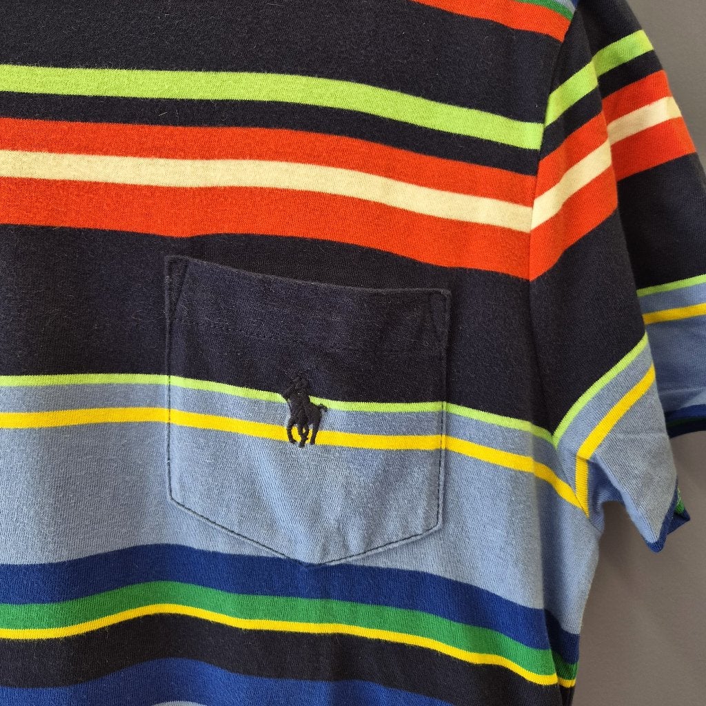 Polo Ralph Lauren kleurrijk gestreept shirt slim Fit S 51727, 650 Madison Avenue, New York, NY 10022, USA, Privacy.policy@ralphlauren.com