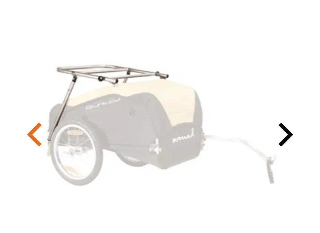 Burley Nomad Bagagedrager - Extra Ruimte voor Fietskar, Gebruikt, Minder dan 20 kg, Bagagekar, Burley