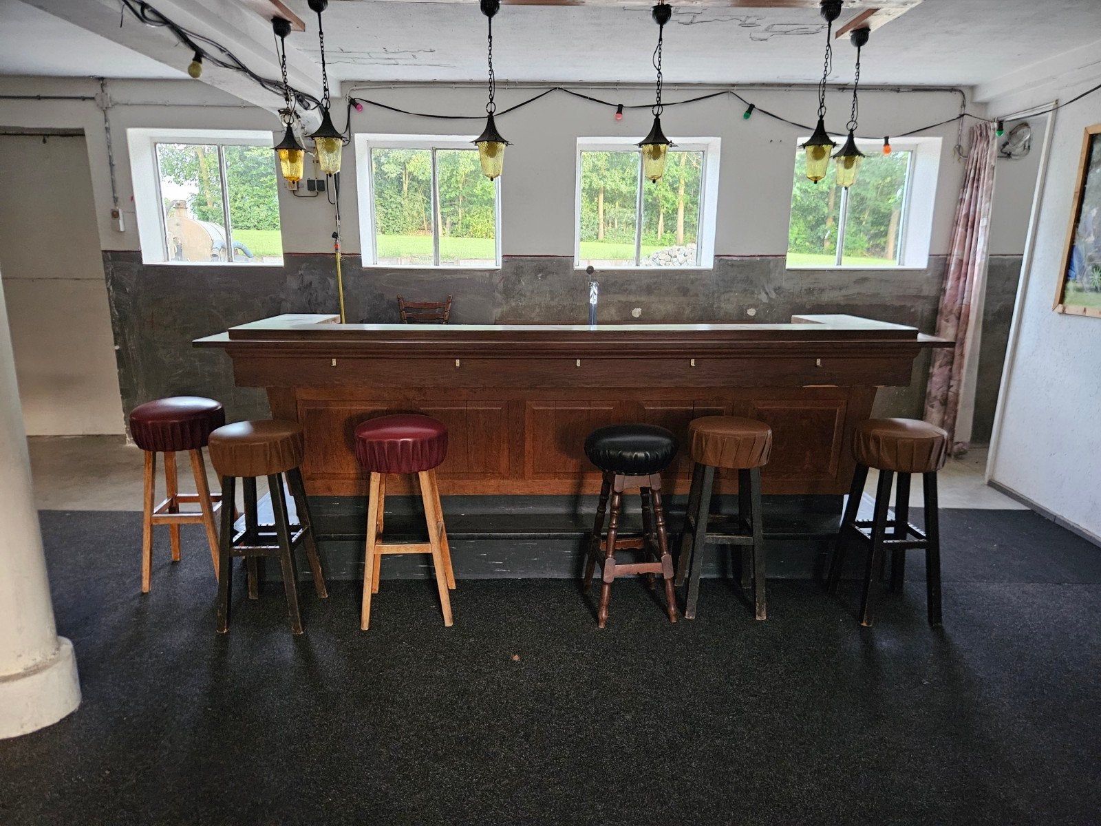 Buffet, oude bar, cafe bar, bar horeca, Ophalen, Gebruikt