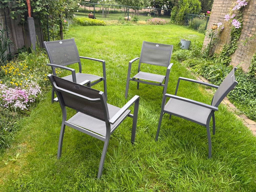 4x Bella Napoli tuinstoelen - Zo goed als nieuw, Tuin en Terras, Ophalen of Verzenden, Zo goed als nieuw