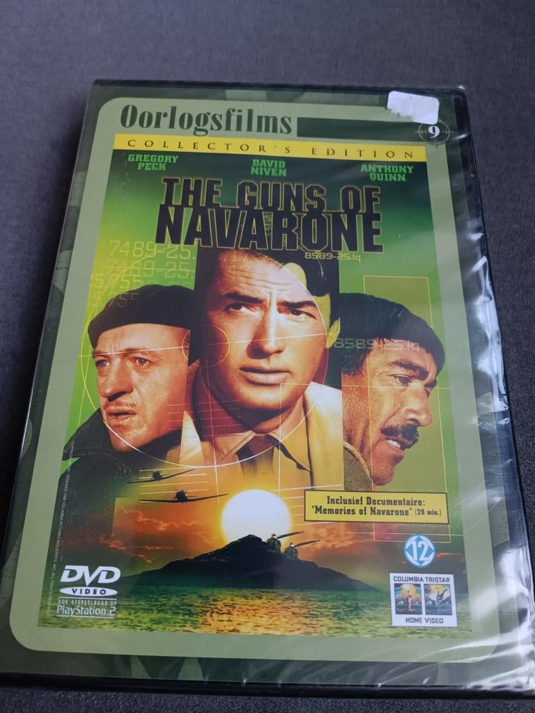 The guns of navarone - dvd, 1960 tot 1980, Ophalen of Verzenden, Zo goed als nieuw, Actie en Avontuur