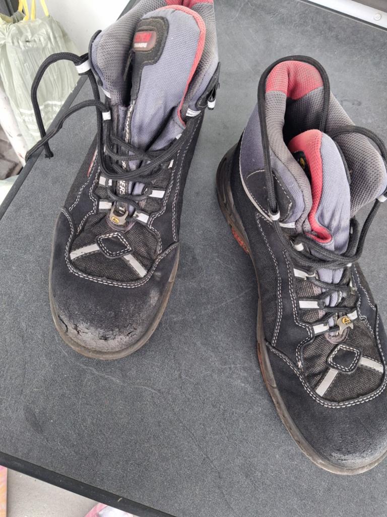 Gedragen werkschoenen, maat 45, Kleding | Heren, Schoenen, Ophalen of Verzenden