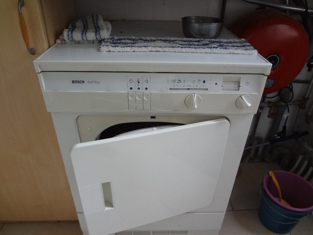 Wasdroger, Ophalen, Gebruikt, Luchtafvoer, 4 tot 6 kg