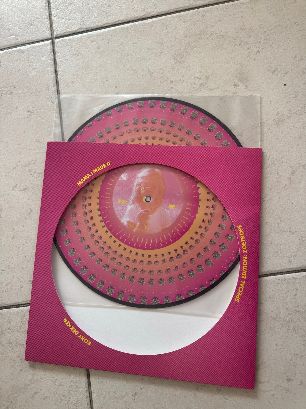 Roxy Dekker - Mama I Made It (Special Edition Zoetrope), LP, Pop, Speciale editie, Ophalen of Verzenden
