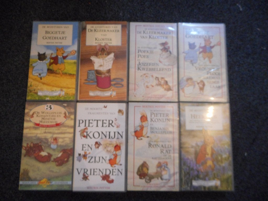 BEATRIX POTTER De Avonturen van Pieter Konijn! Op VIDEO!, Verzenden, Alle leeftijden, Overige genres, Zo goed als nieuw