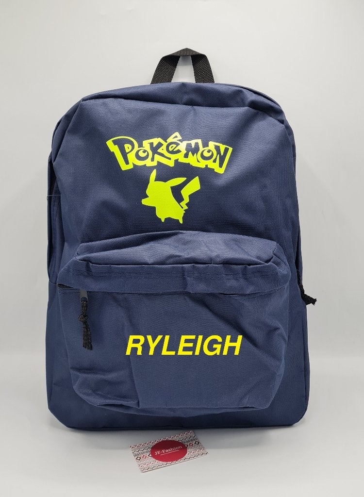 Pokemon rugtassen met je eigen naam, Ophalen of Verzenden, Nieuw