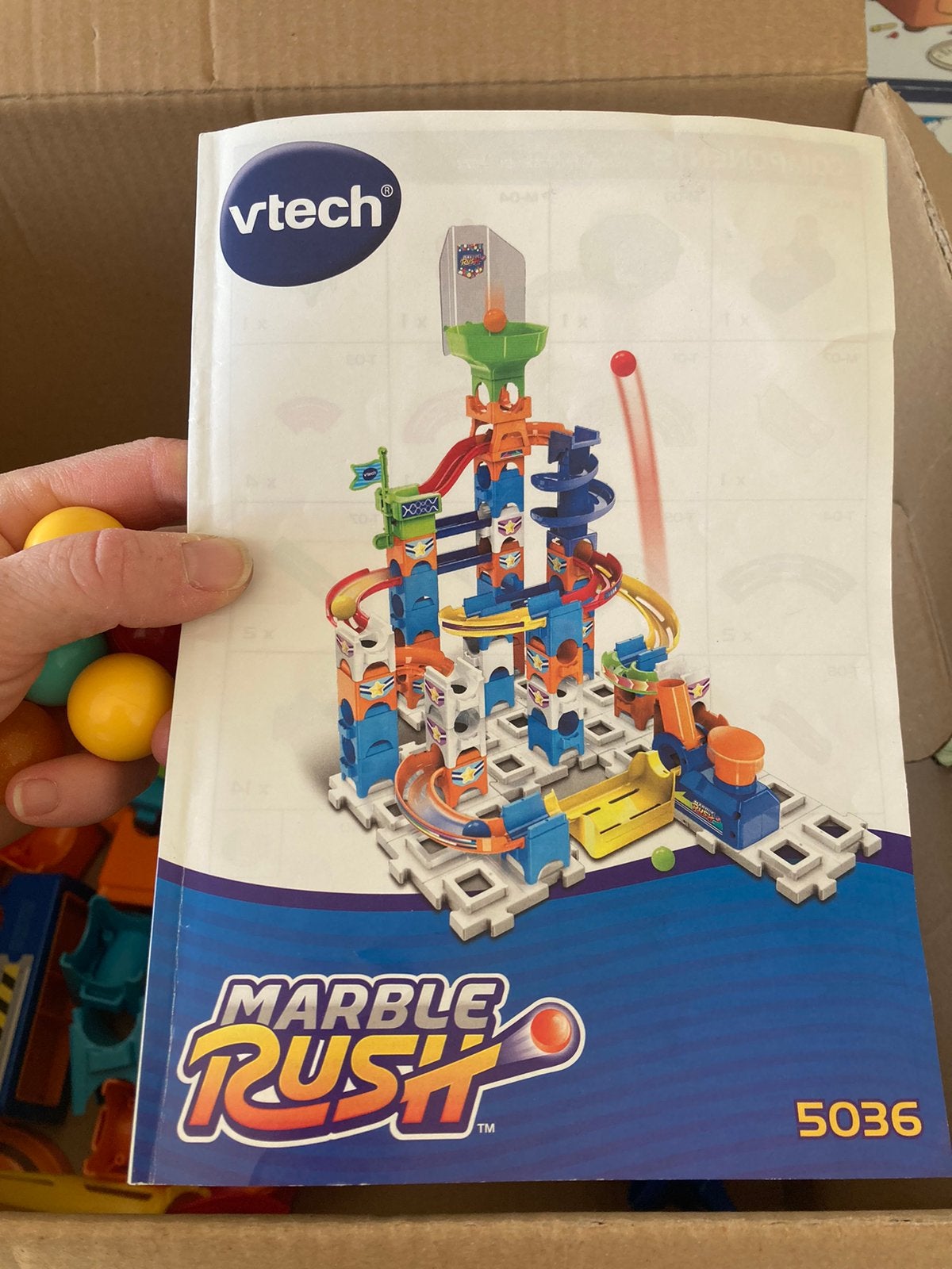 Knikkerbaan vtech 5036 marble rush, Kinderen en Baby's, Ophalen of Verzenden, Zo goed als nieuw