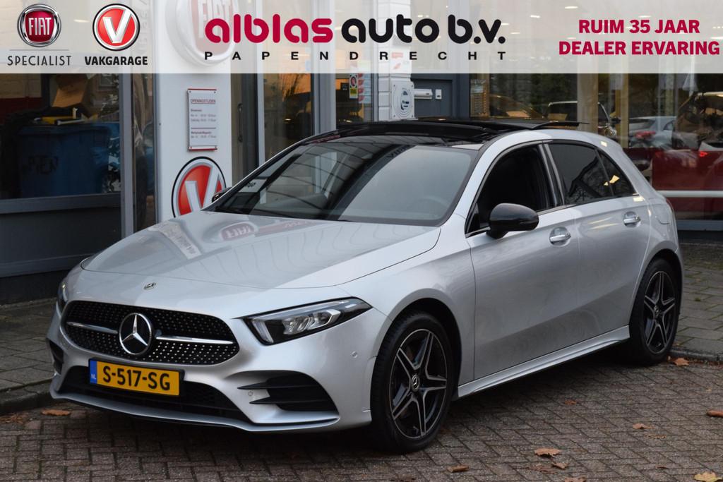 Mercedes-Benz A-klasse 250 e AMG Line|OrigNL|Pano|Sfeer|Came, Auto's, Mercedes-Benz, Stof, Gebruikt, Euro 6, 4 cilinders
