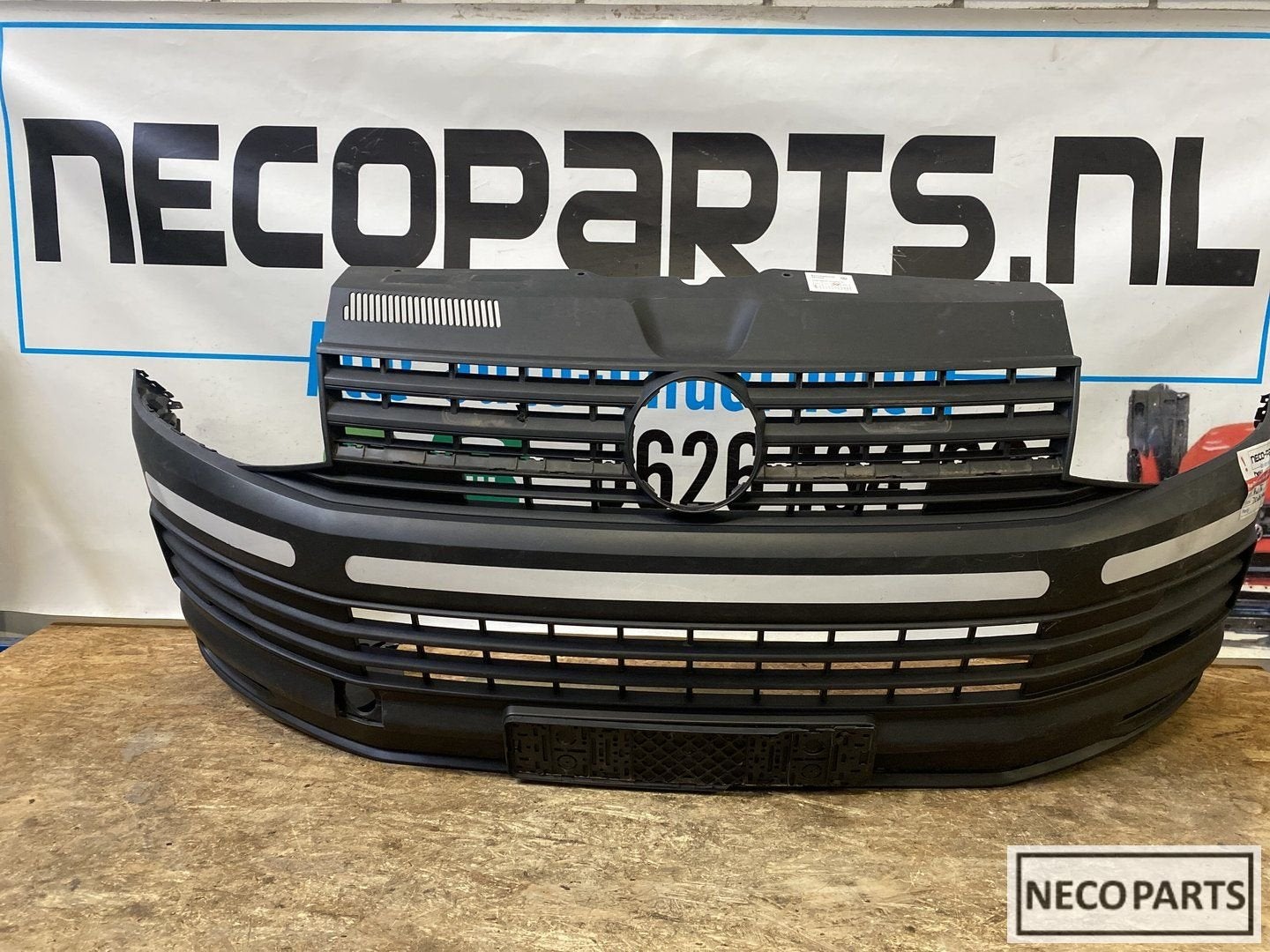 VOLKSWAGEN TRANSPORTER T6 VOORBUMPER BUMPER ORIGINEEL, Auto-onderdelen, Gebruikt, -, Volkswagen, -