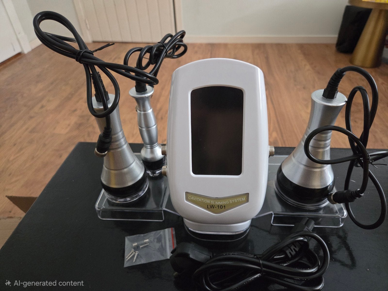 Cavitation Slimming System LW-101 + 5L Ultrasound Gel (Zo go, Ophalen of Verzenden, Zo goed als nieuw, Apparaat