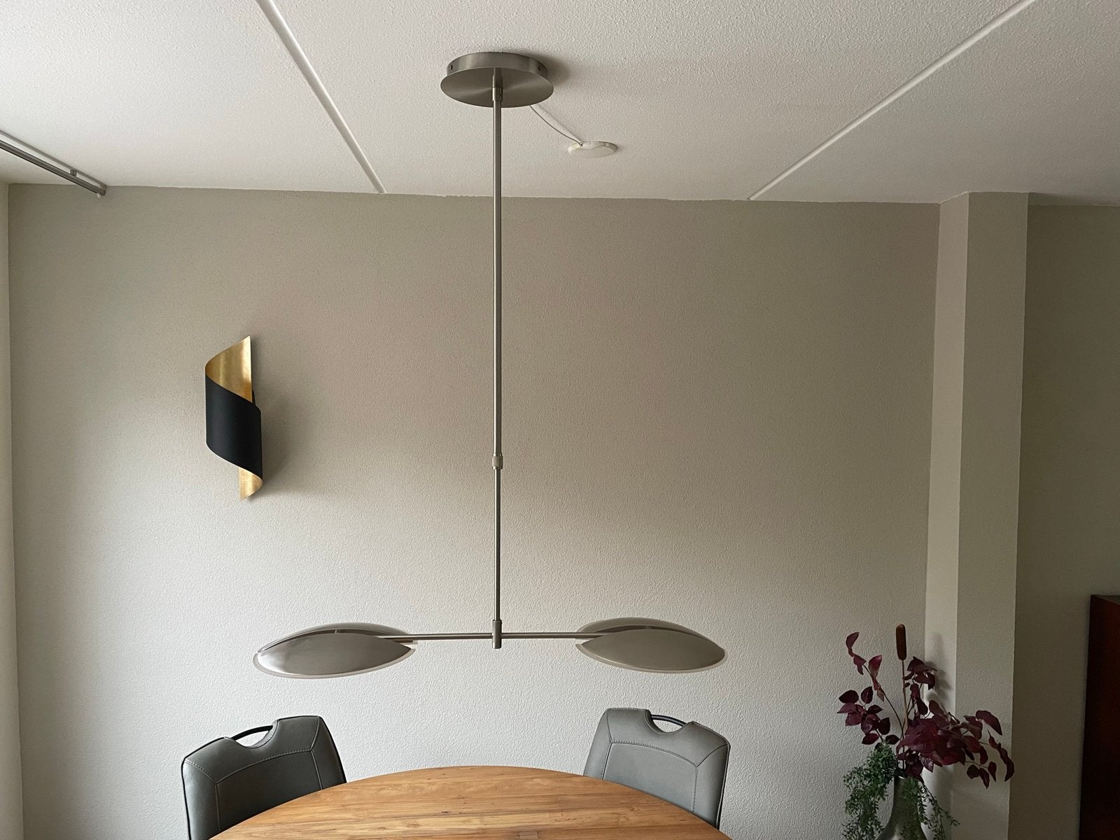 Design Dimbare Halogeenlamp - Modern & Stijlvol, Ophalen, Gebruikt, Metaal, Overige fittingen