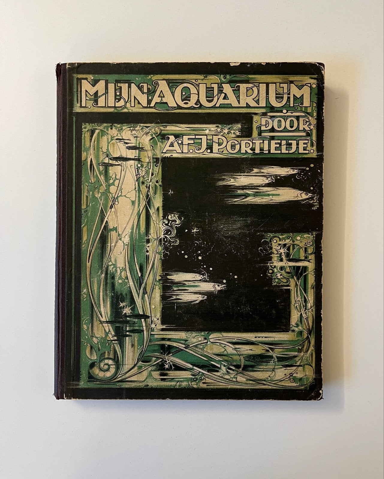 Mijn Aquarium - A.F.J. Portielje (1925) Verkade Album, Antiek en Kunst, Ophalen of Verzenden